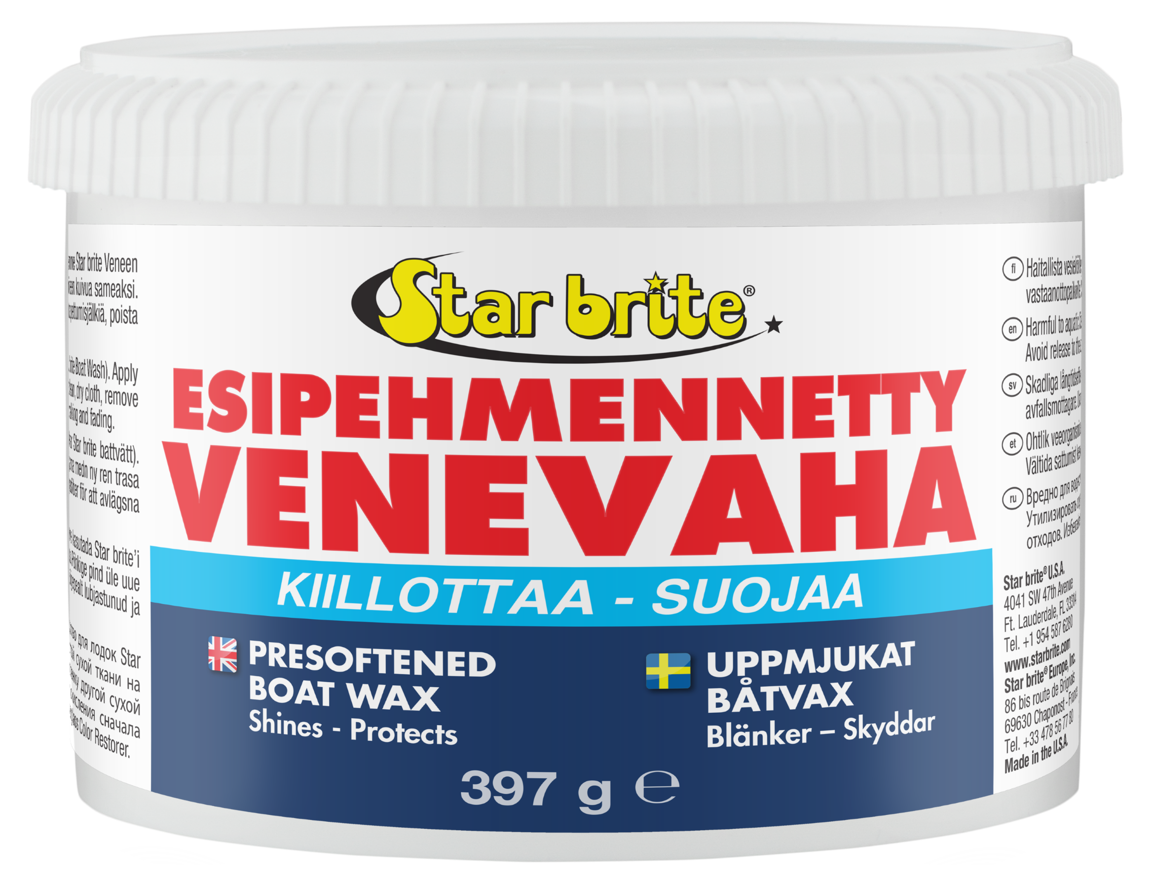 Star brite Esipehmennetty venevaha 397g