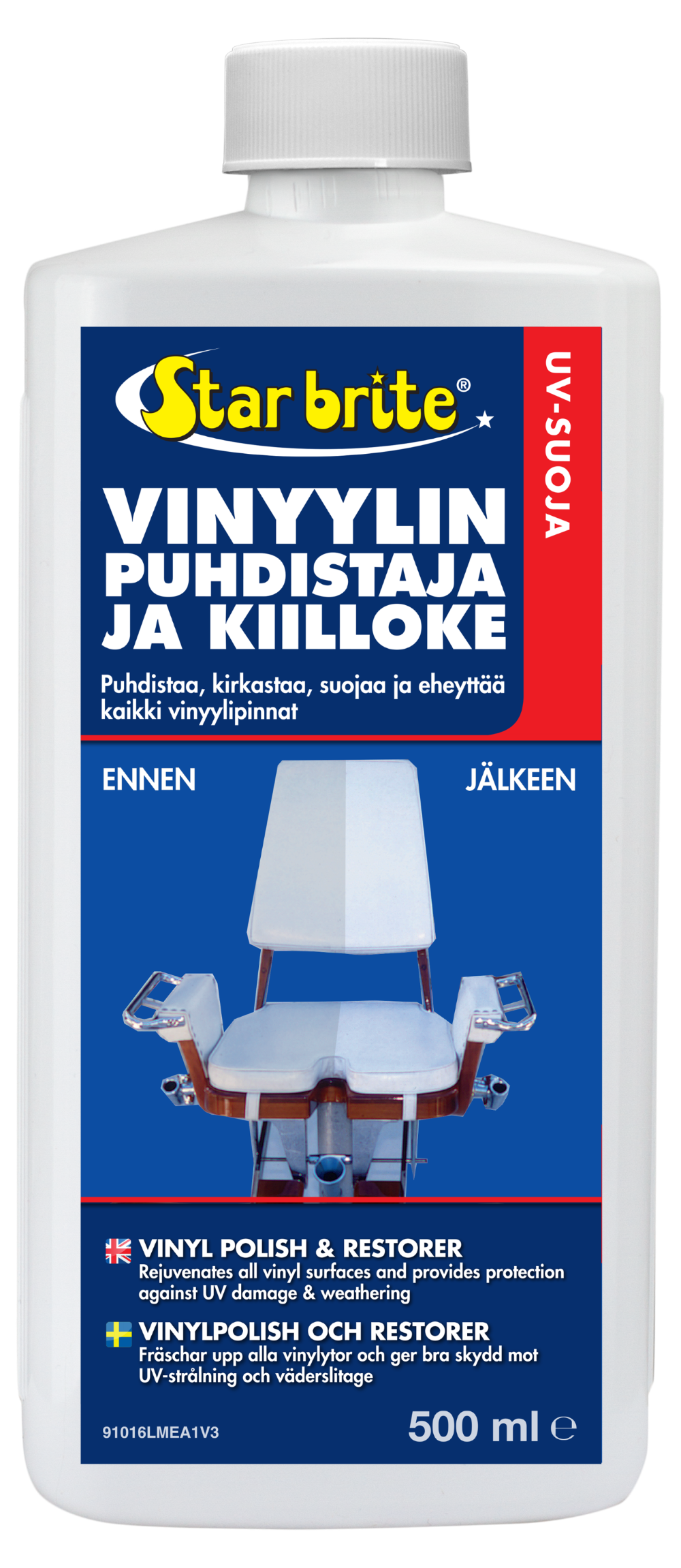 Star brite Vinyylin pud/suoja-aine 500ml