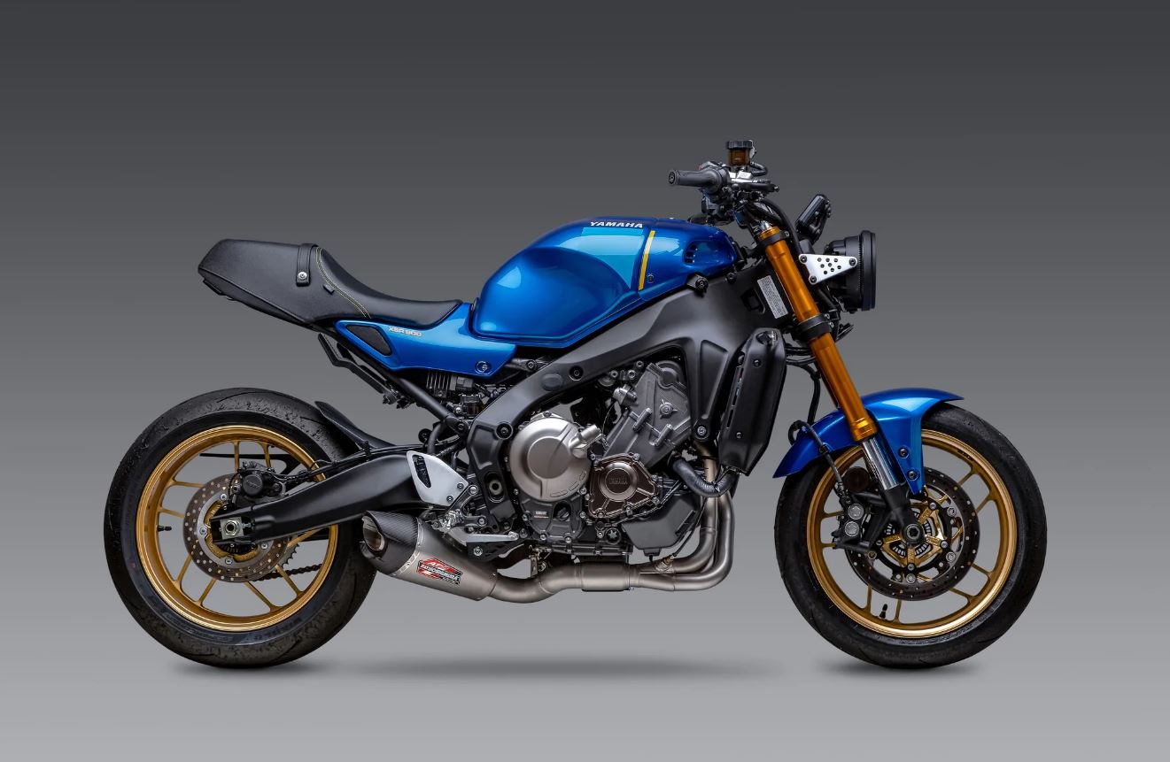 Yoshimura MT-09 2021 Race AT2 Stainless Full Exhaust, w/ Stainless Muffler