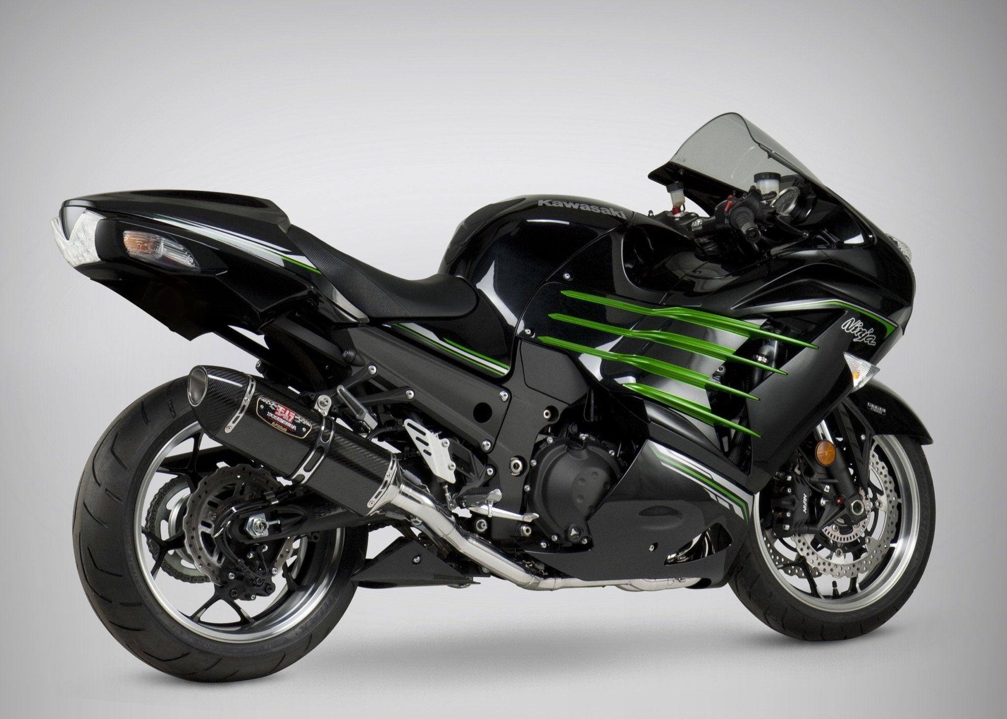 Yoshimura Full System Kawasaki Zx-14R/Abs 2012-19 Race R-77 Fs Ss-Cf-Cf