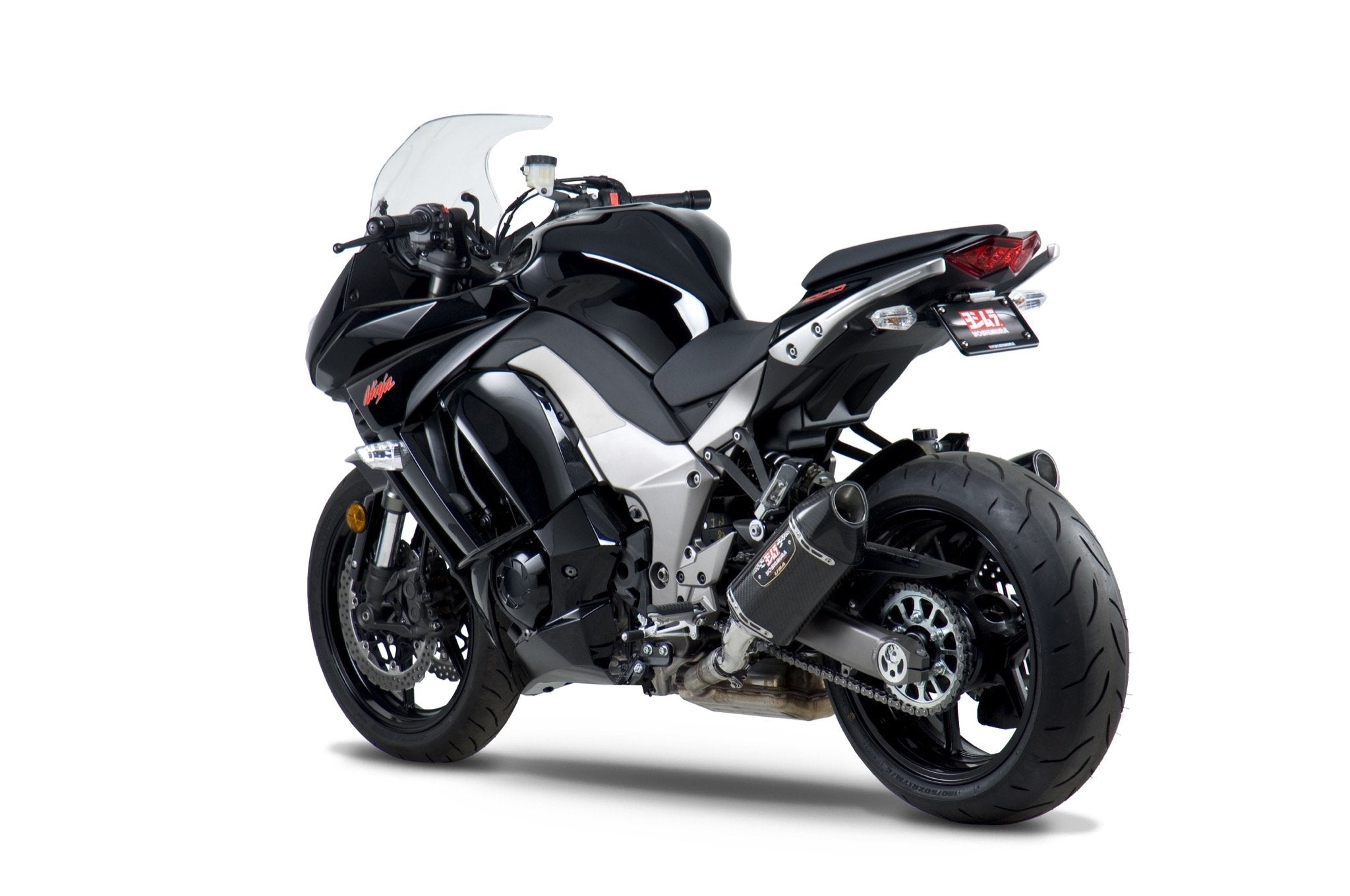 Yoshimura Slip-On Kawasaki Ninja 1000 11-13 Street R-77 So Ss-Cf-Cf Dual