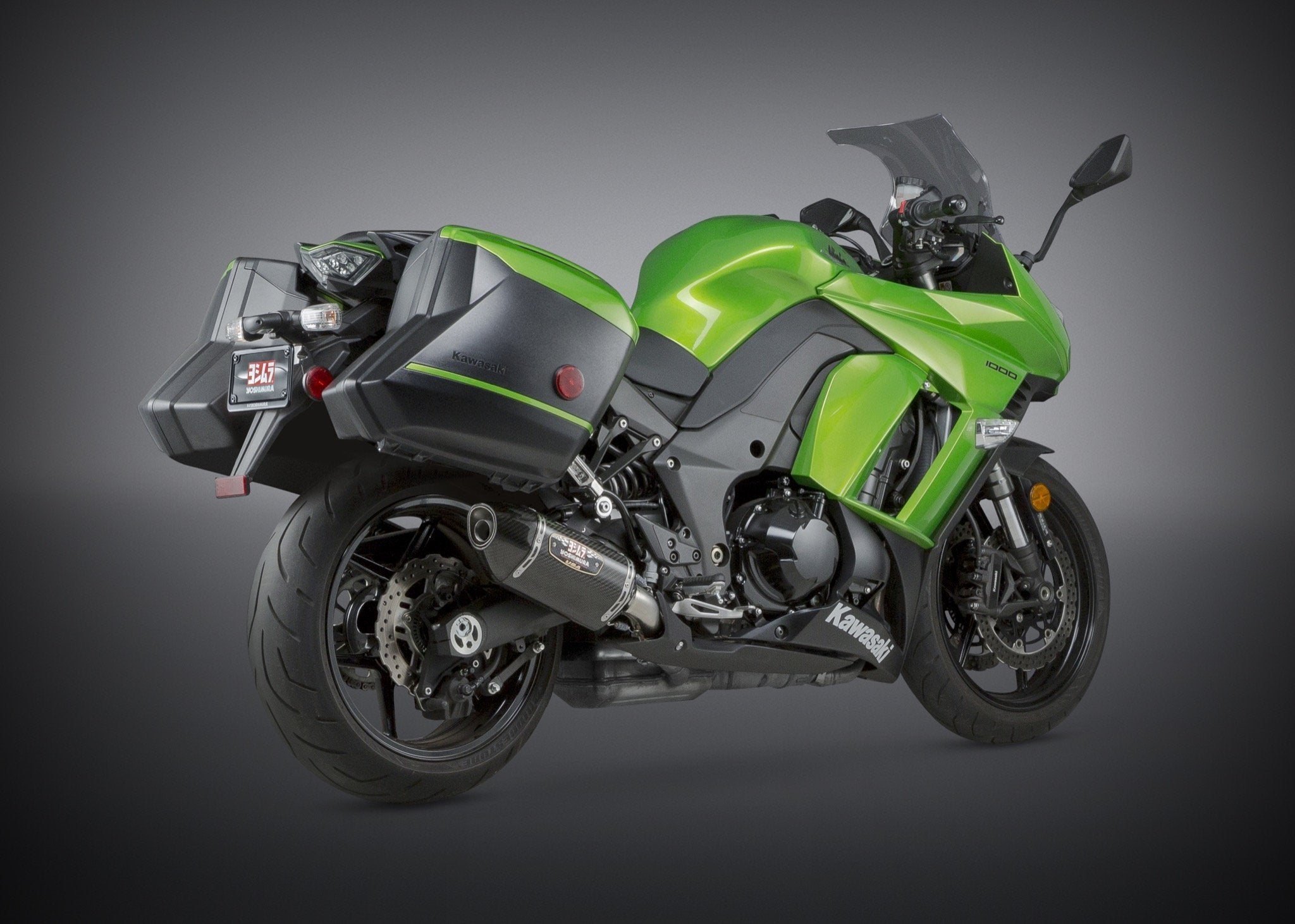 Yoshimura Slip-On Kawasaki Ninja 1000 2014-16 Signature R-77 So Ss-Cf-Cf Dual