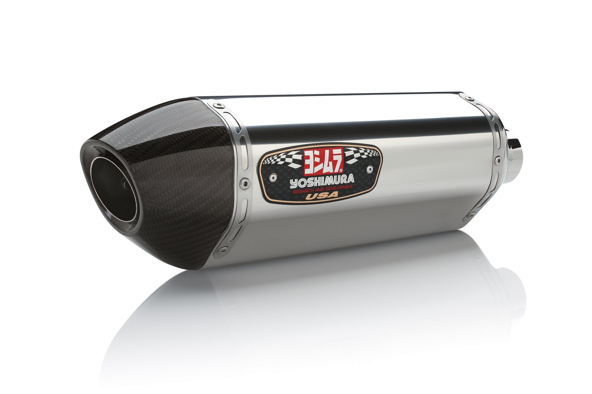 Yoshimura Slip-On Kawasaki Ninja 1000 2014-16 Signature R-77 So Ss-Ss-Cf Dual