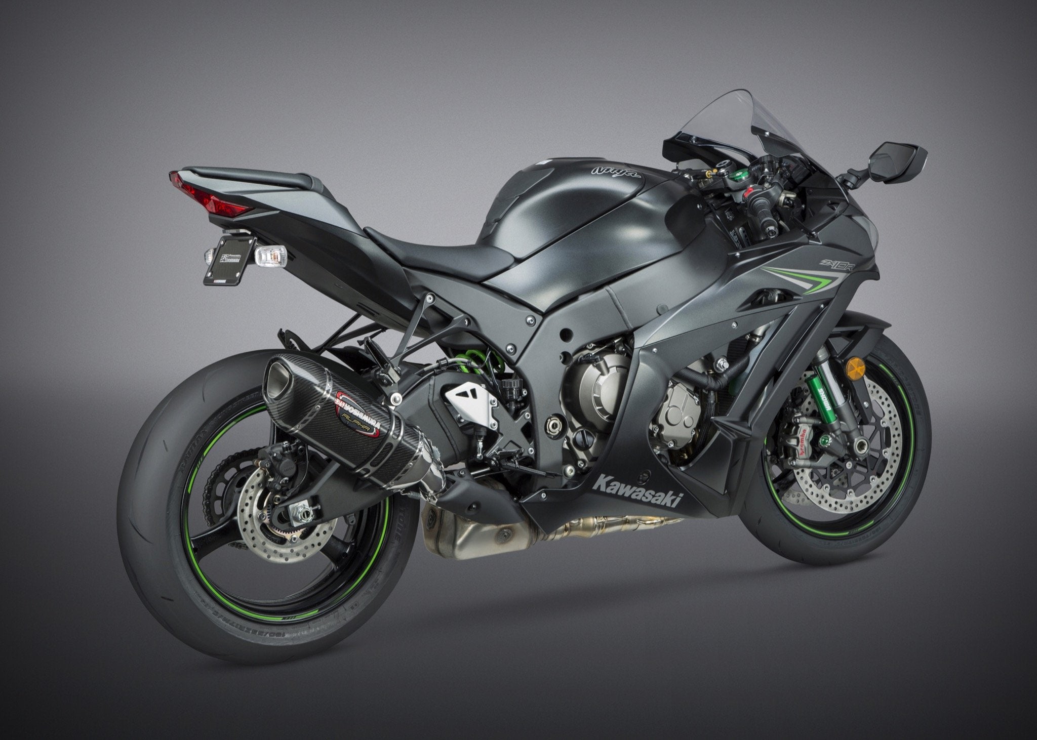 Yoshimura Slip-On Kawasaki Zx-10R/Rr 2012-20 Street Alpha So Ss-Cf-Cf