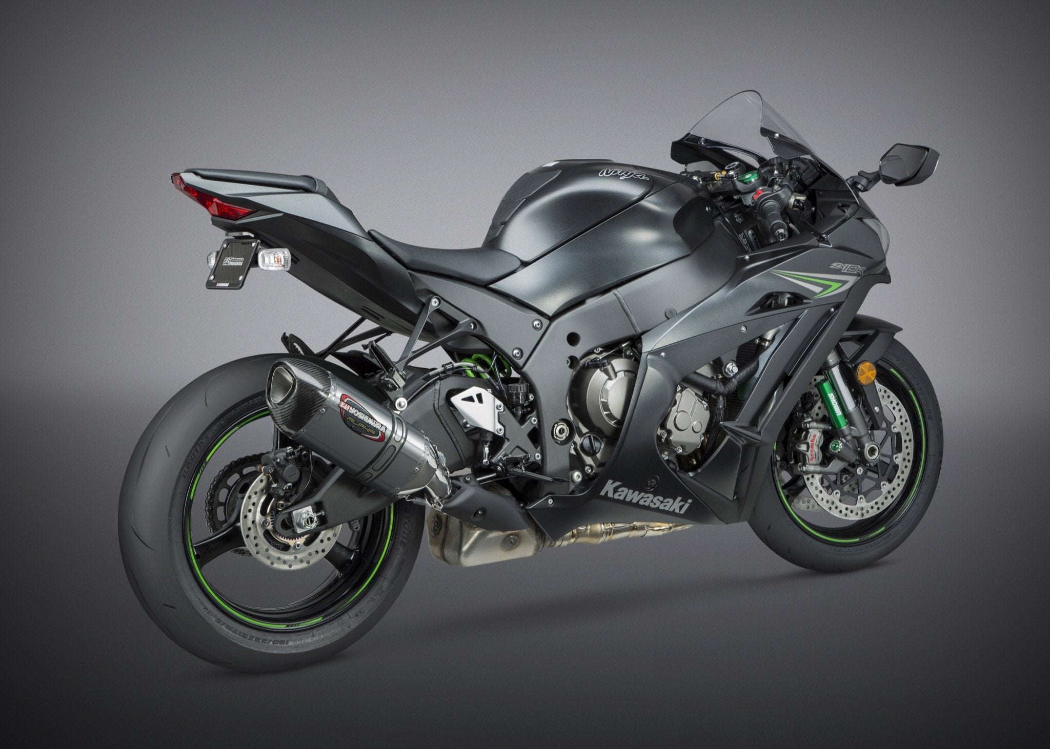 Yoshimura Slip-On Kawasaki Zx-10R/Rr 2012-20 Street Alpha So Ss-Ss-Cf