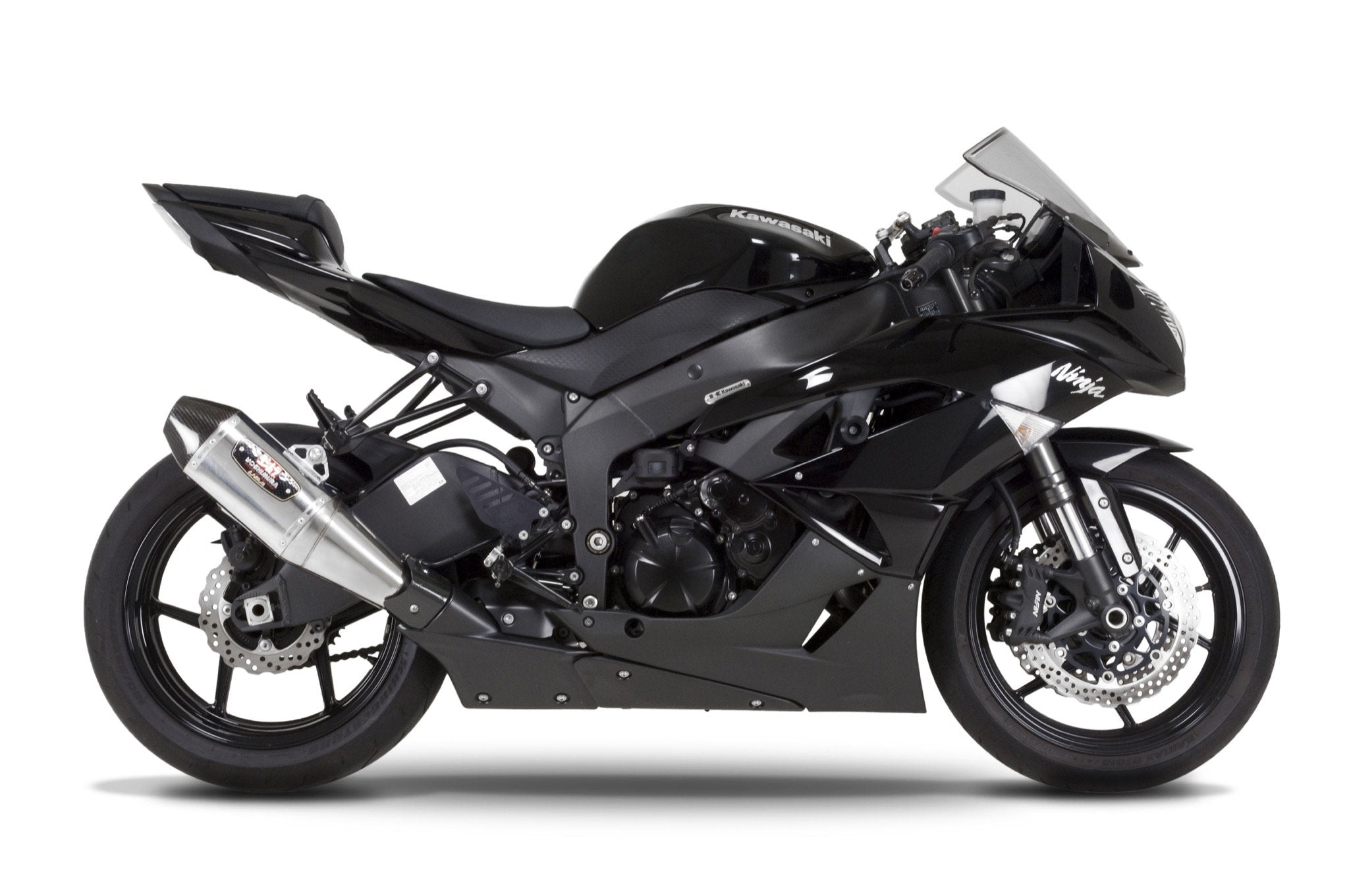 Yoshimura Slip-On Kawasaki Zx-6R 2009-12 Street Rs-4 So Ss-Ss-Cf