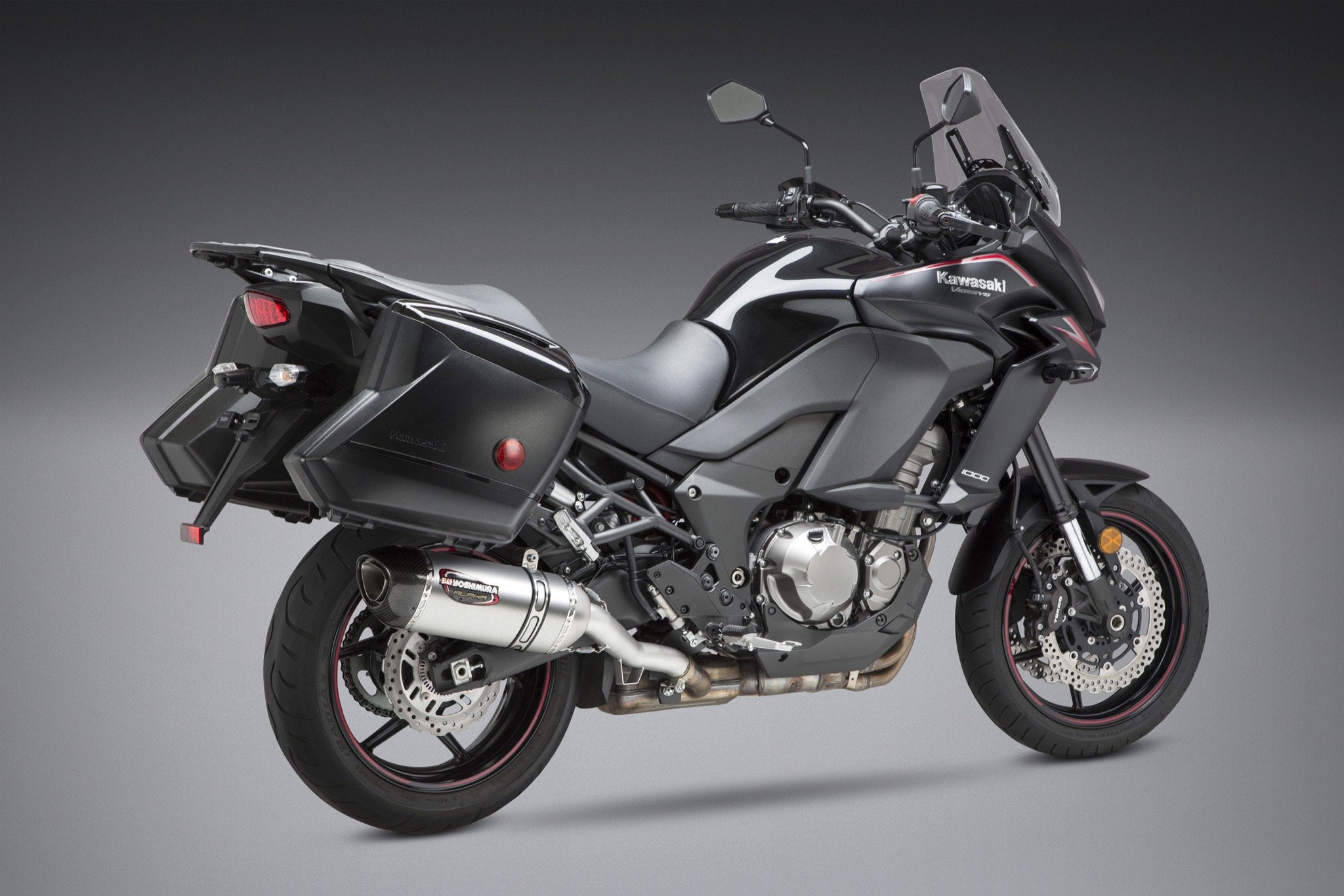 Yoshimura Slip-On Kawasaki Versys 1000 2015-18 Street Alpha So Ss-Ss-Cf Works Fi