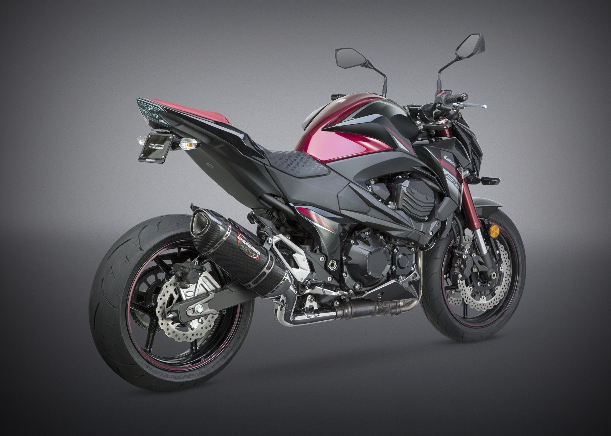 Yoshimura Slip-On Kawasaki Z800 2016 Street Alpha So Ss-Cf-Cf