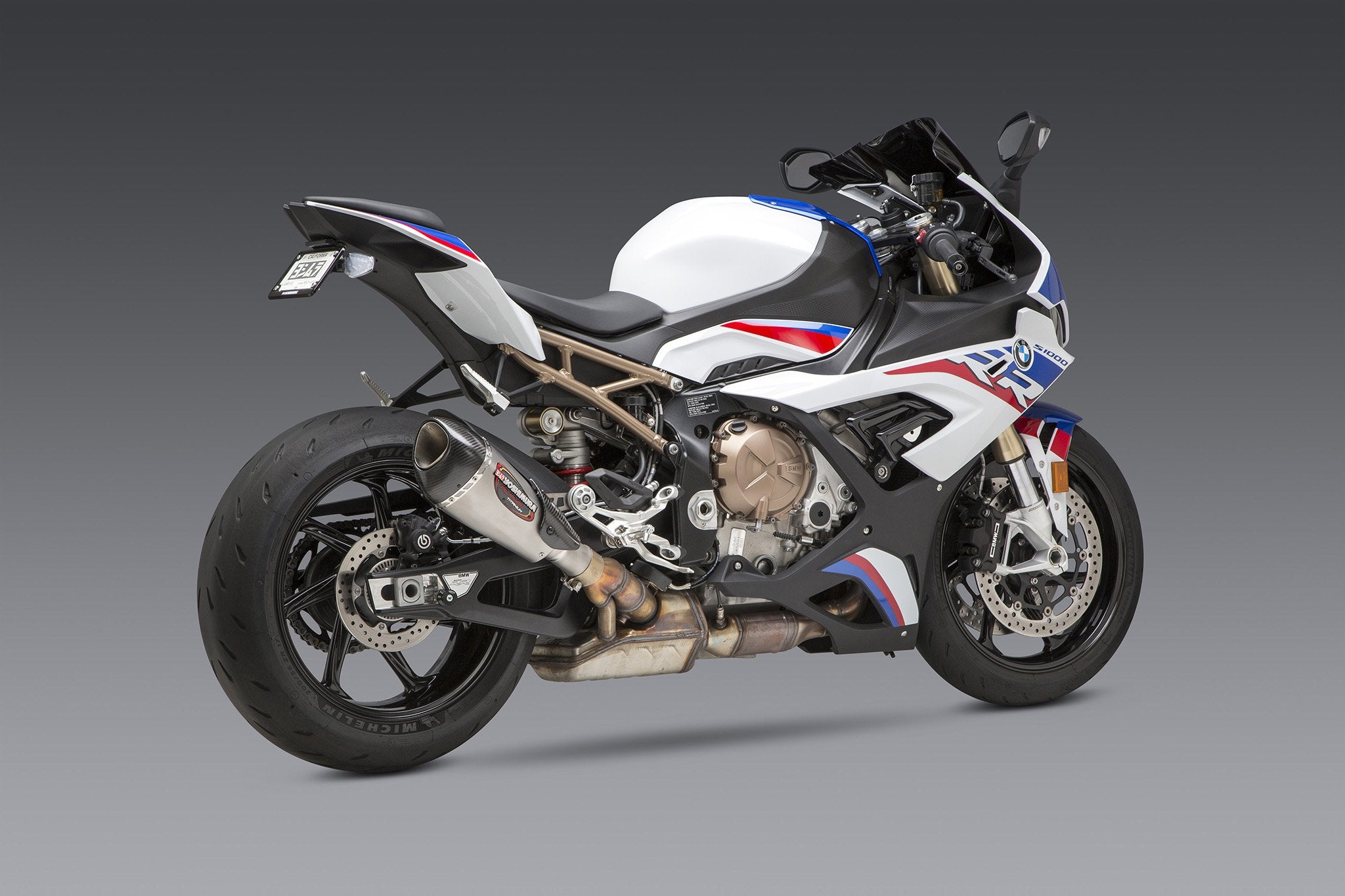 Yoshimura Slip-On Bmw S1000Rr 2020 Street Alpha T So Ti-Ti-Cf Works Finish