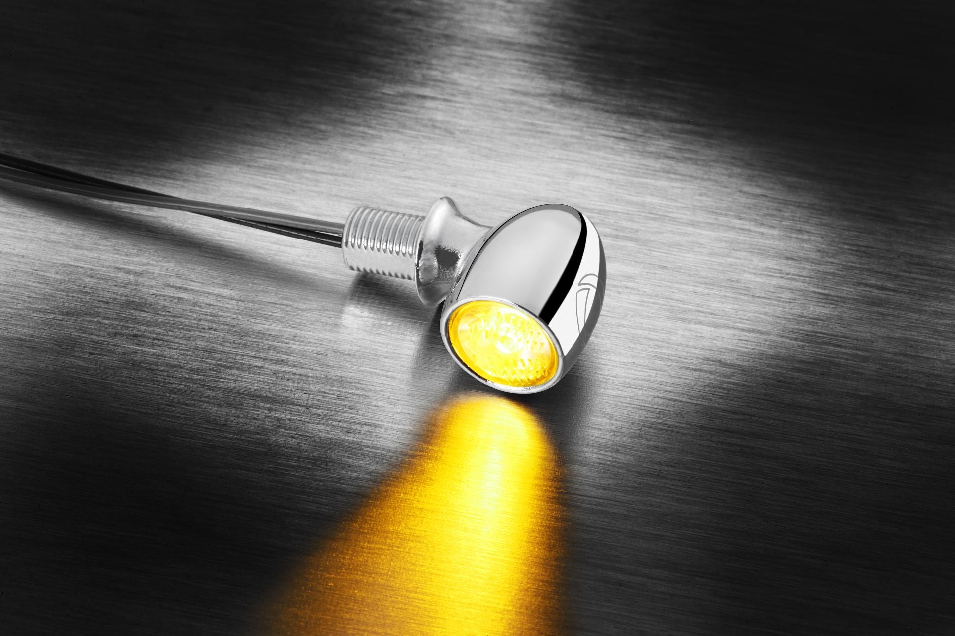 Kellermann Atto® indicator chrome w/ clear glass