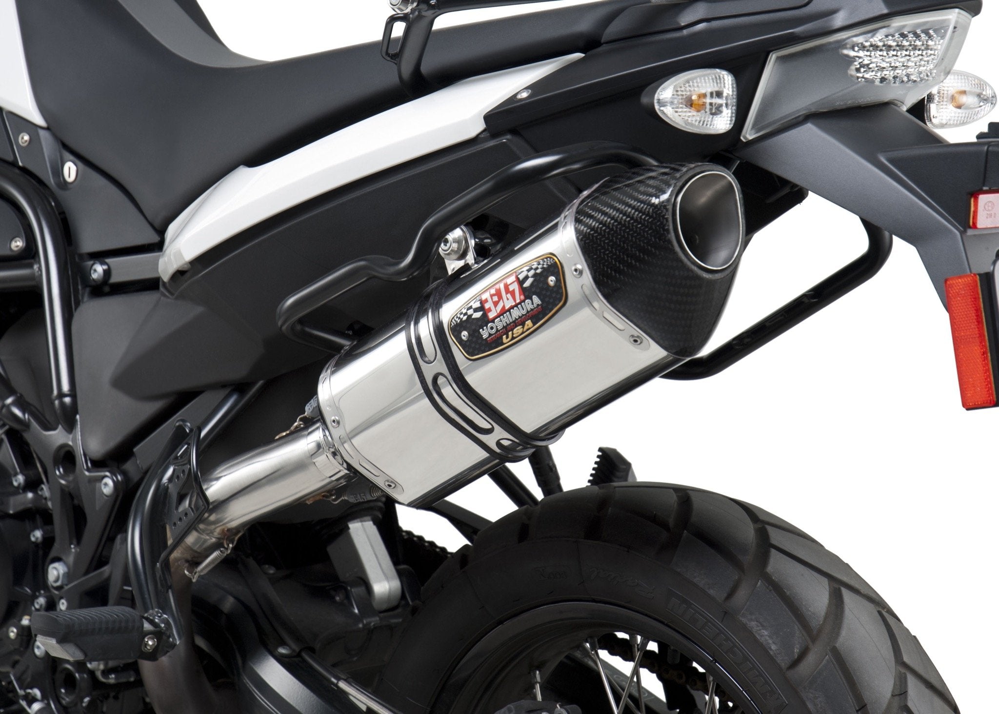 Yoshimura Slip-On Bmw F800Gs/F700Gs 2011-15 Street R-77 So Ss-Ss-Cf