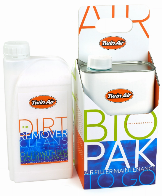 Twin Air BioPak (Inlc. Liquid Bio Power - Air Filter Oil (1+1 liter) (12) (IMO)