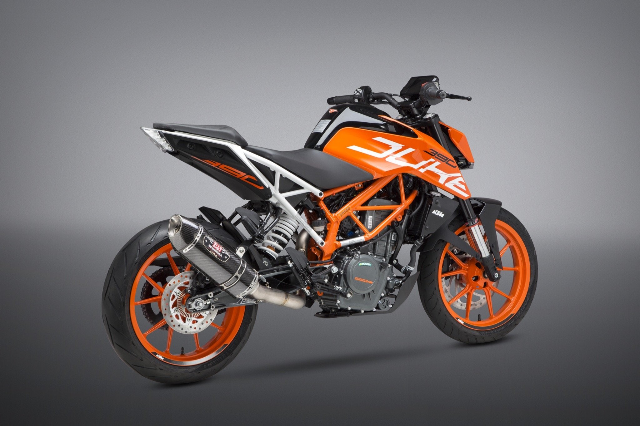 Yoshimura 3/4 System Exhaust Ktm 390 Duke 17-19/ Rc390 17-19 Race R-77 3Qtr Ti-C