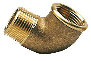 Kulmakappale 90° uros/naaras 1" 1/2