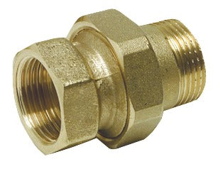 Straight joint 3 pieces 1/2"