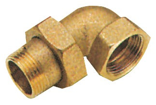 Osculati 90° 3-piece elbow 1/2"