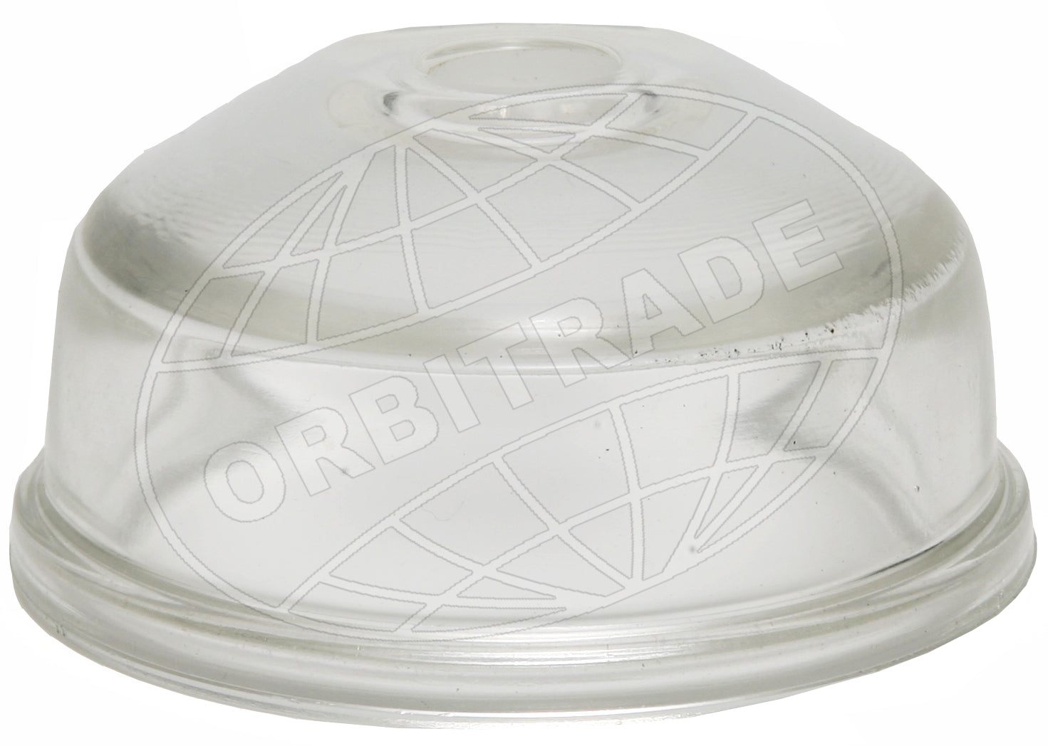 Orbitrade, glass bowl