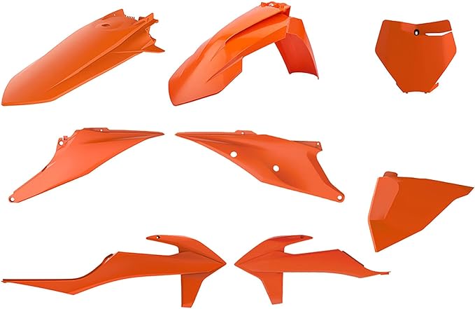 Polisport plastic kit SX/SX-F 19-22 Full oranssi KTM