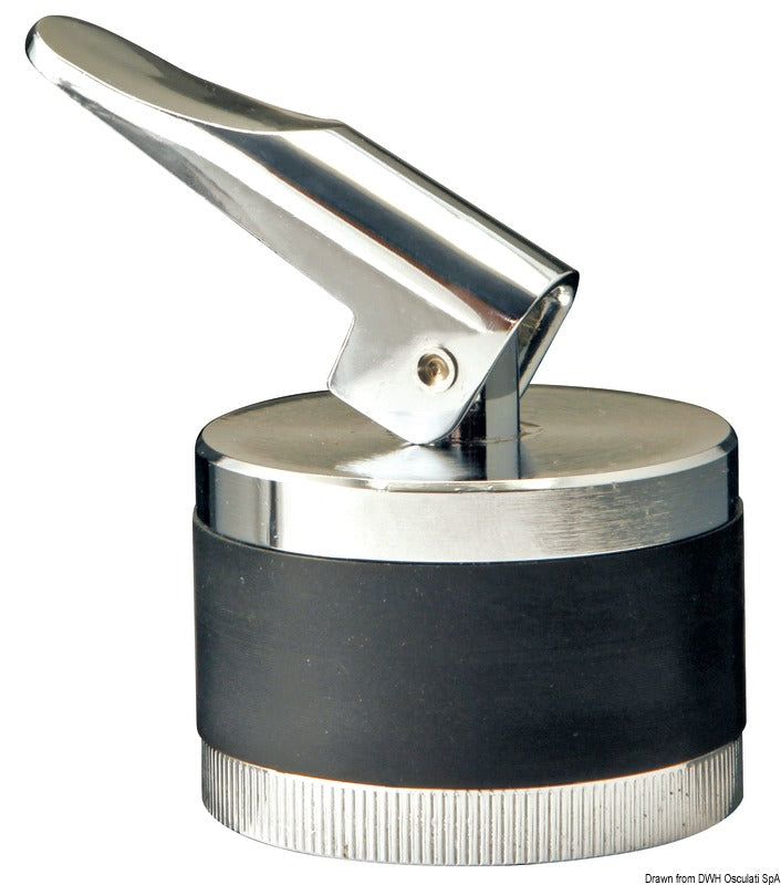 Tyhjennystulppa 42mm kromattu messinki