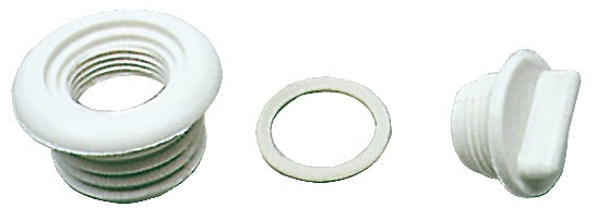 Tyhjennystulppa nailon 20mm