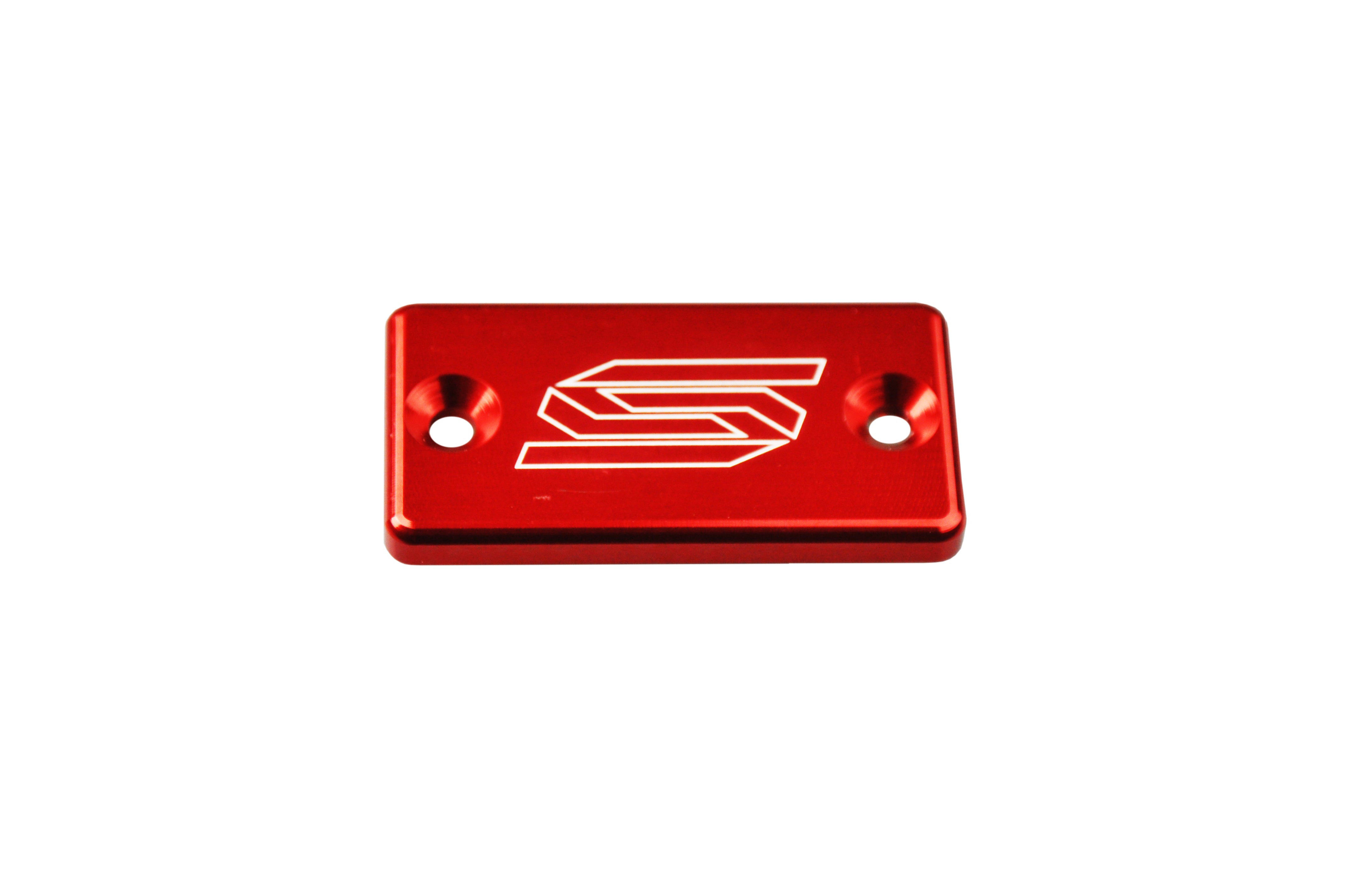 Scar Front Brake Reservoir Cover - Kawasaki/Suzuki/Yamaha Red color