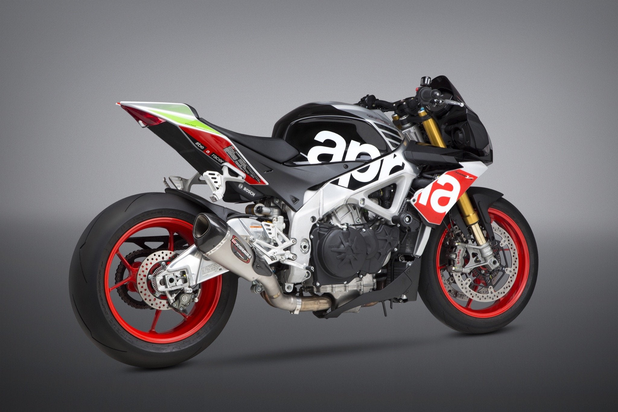 Yoshimura Slip-On Aprilia Rsv4/Tuono 2017-19 Race Alpha T So Ti-Ti-Cf Works Fini