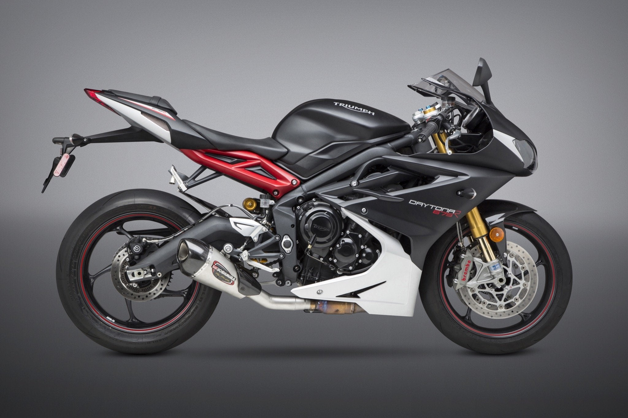 Yoshimura Slip-On Triumph Daytona 675/R 13-17 Street Alpha T So Ss-Ss-Cf Works F