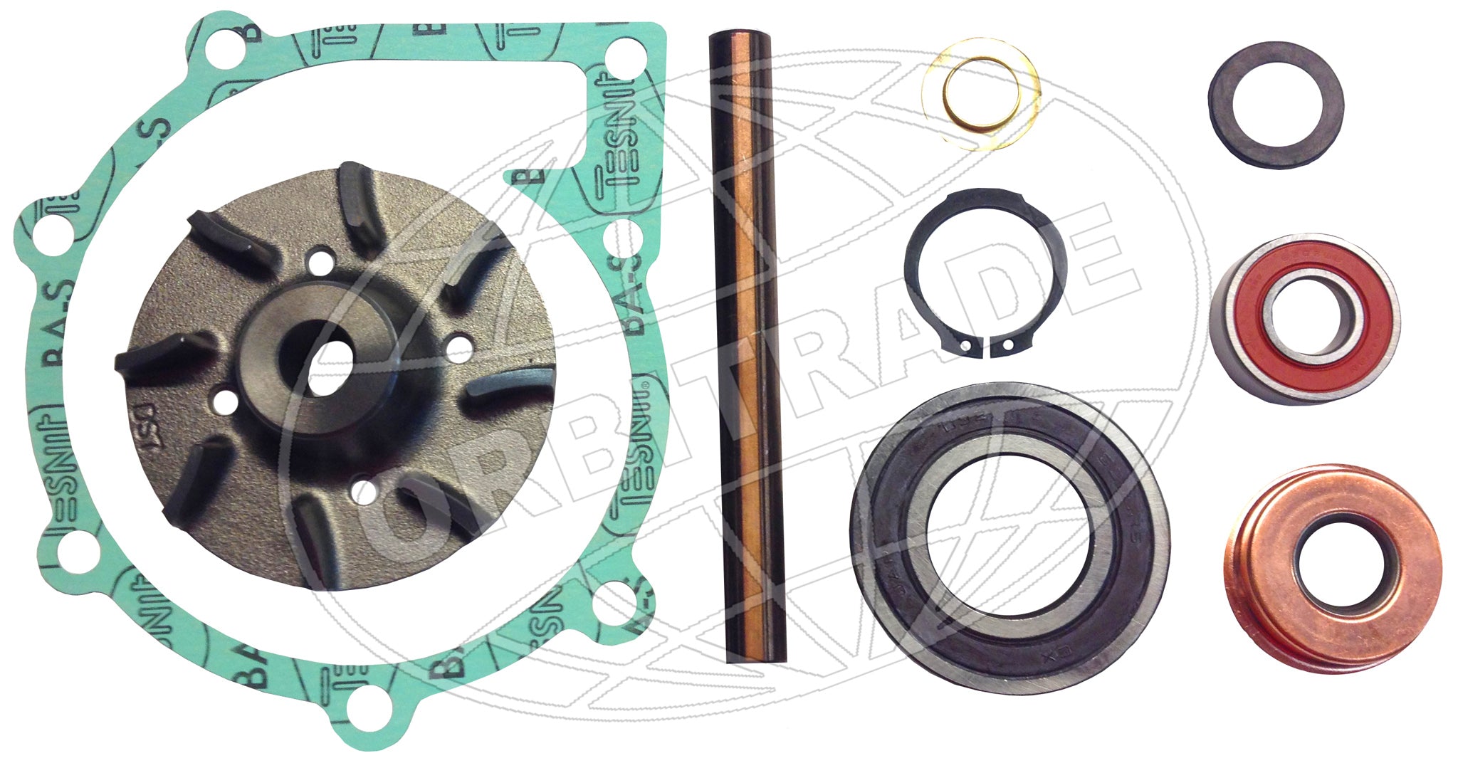 Orbitrade, Repair kit circulation pump