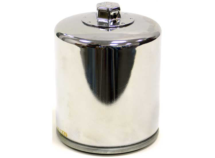 K&N Oil Filter Chrome