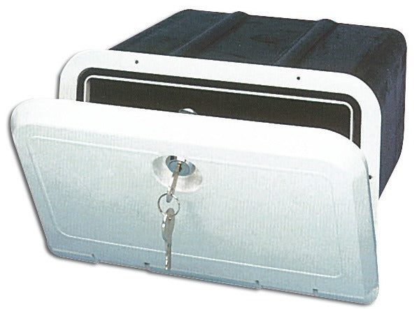 Store box w/lock 285x180x260mm