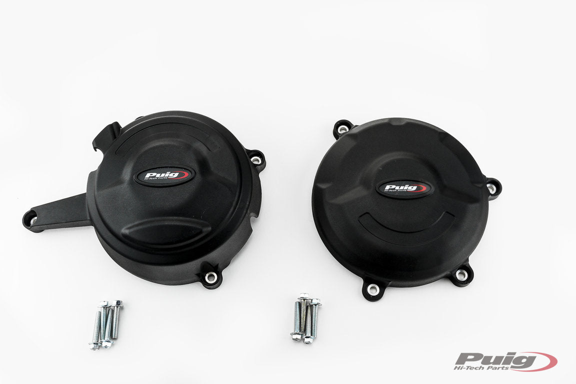 Puig Engine Protective Cover Ducati 1199 Panigale C/Bla
