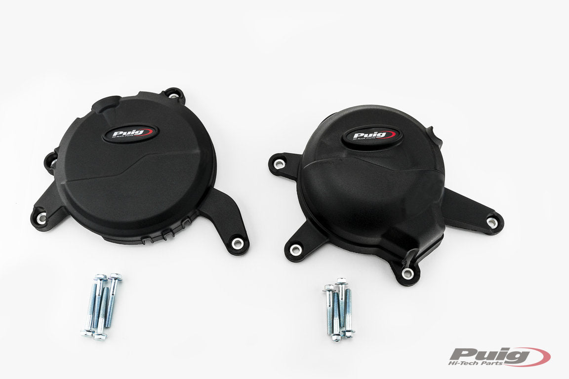 Puig Engine Protective Cover Ktm 390 Duke/Rc390 C/Black