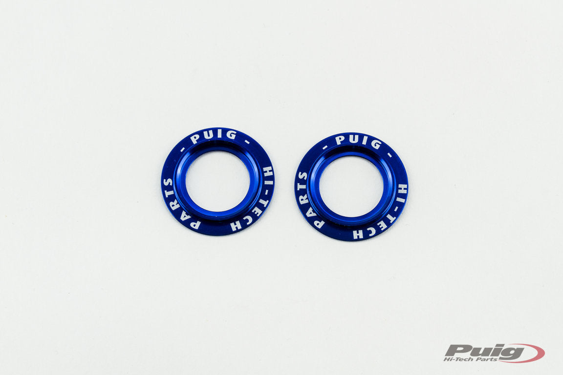 Puig set of blue aluminium rings for PHB swing protector