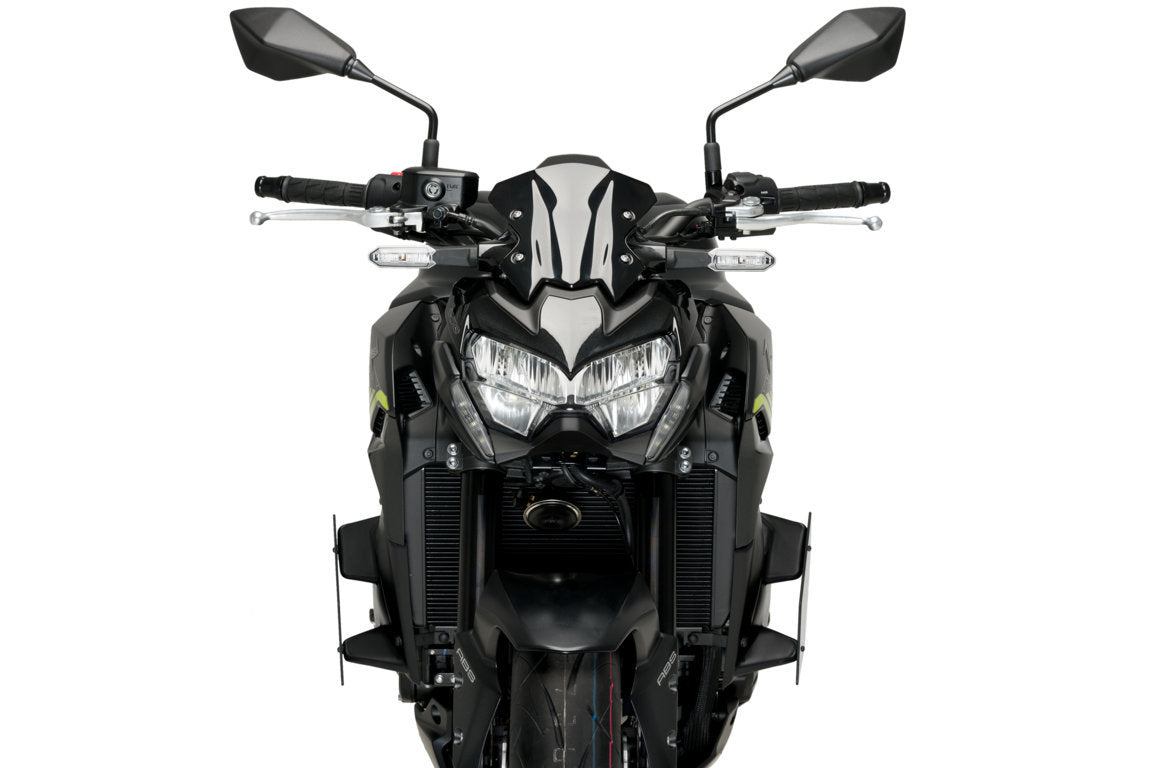 Puig Downforce Naked Side Spoilers Kawasaki Z900 20' C/Black
