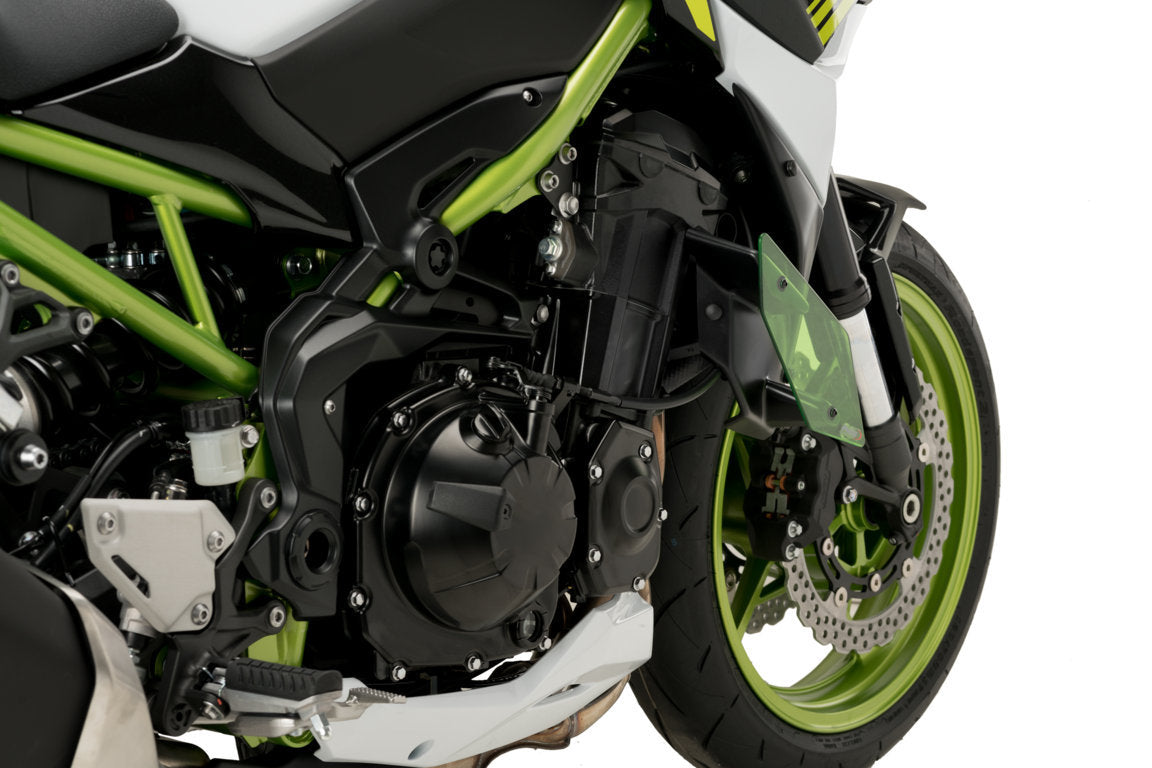 Puig Downforce Naked Side Spoilers Kawasaki Z900 20' C/Green