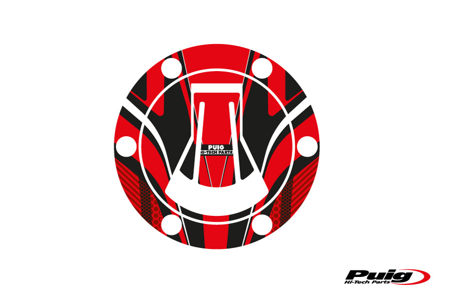 Puig Fuel Cap Cover Mod.Radikal Aprilia Rs660 21' C/Red