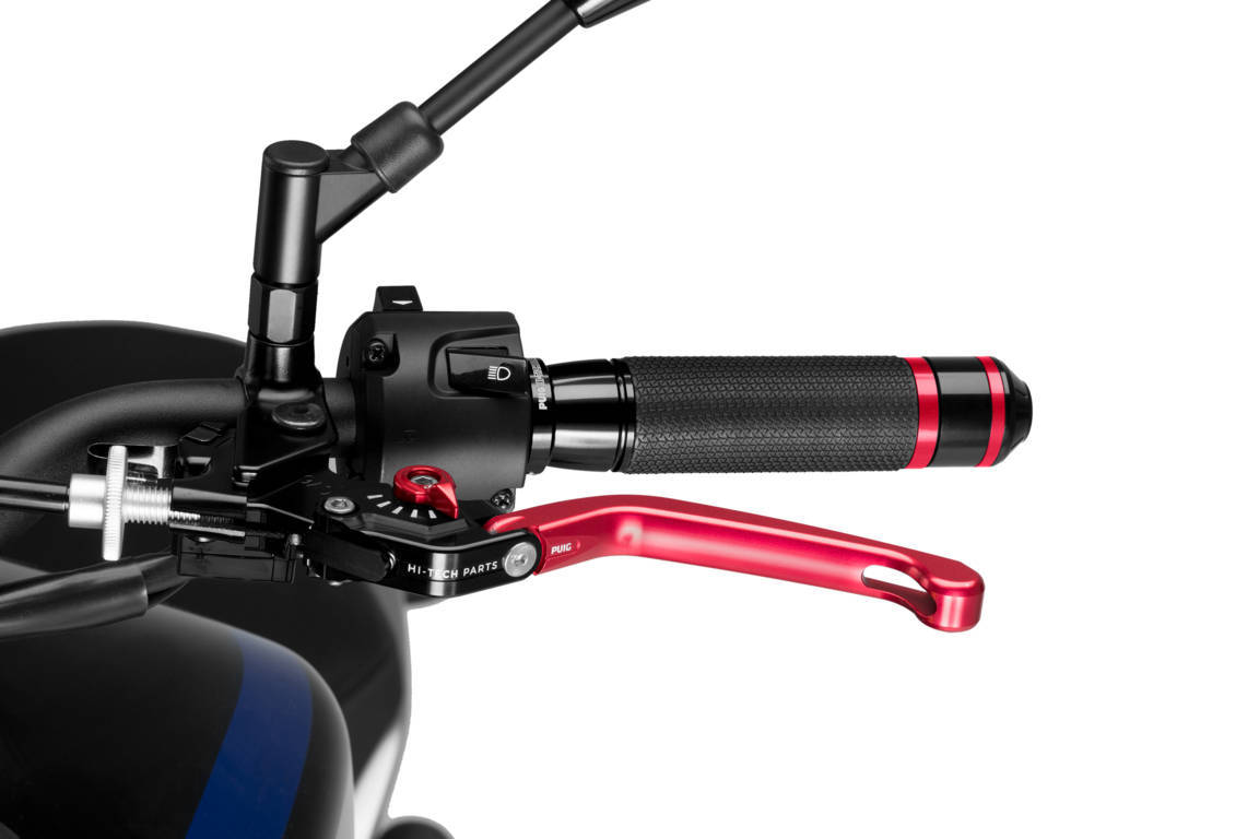 Puig Foldable Clutch Lever 3.0. C/Red Selector C/Red