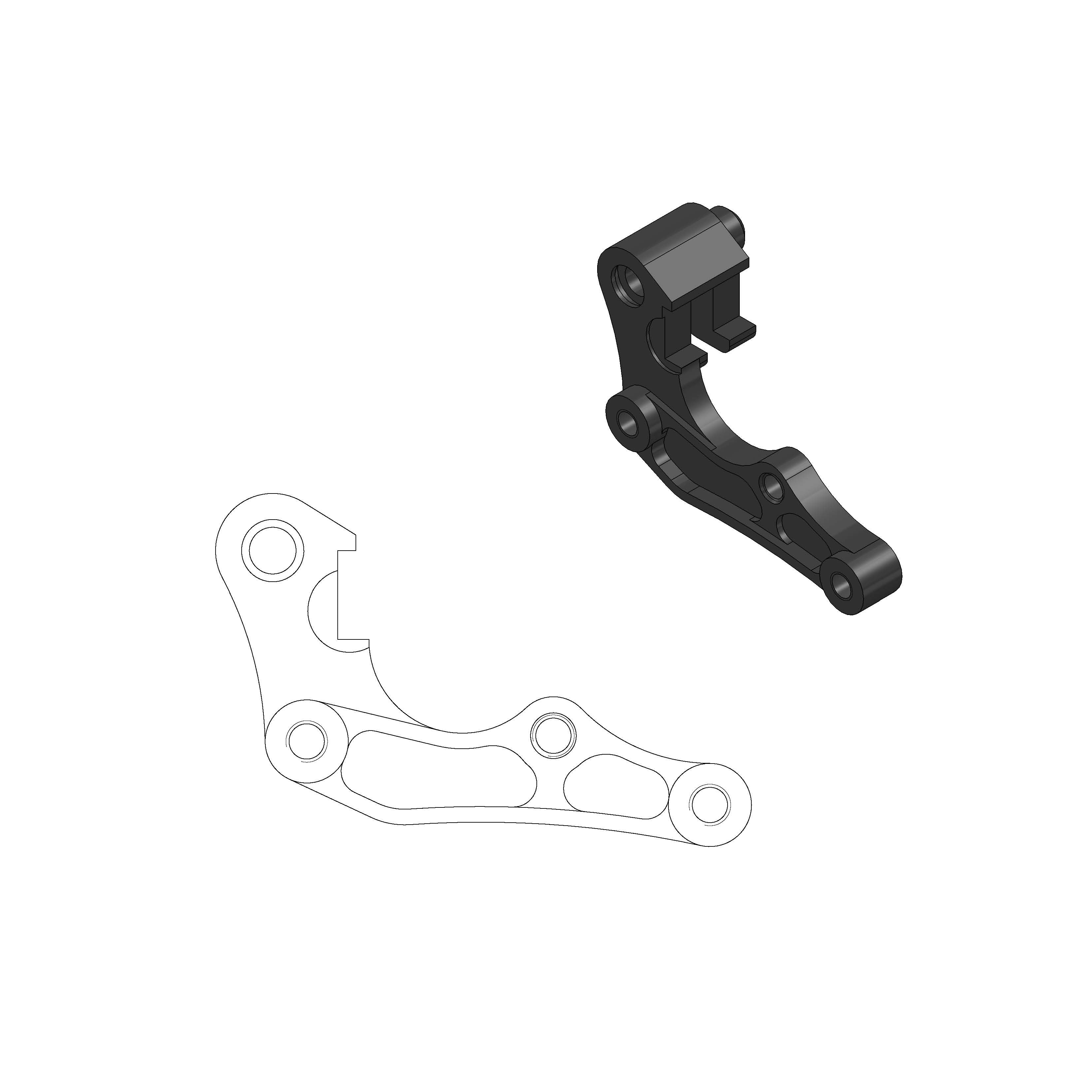 Moto-Master Adapteri OS Ø260 Honda