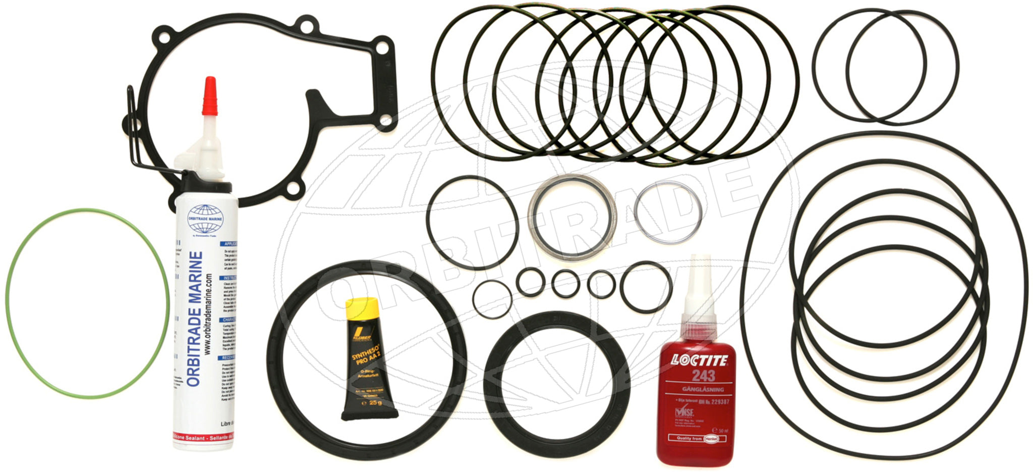 Orbitrade, gasket set