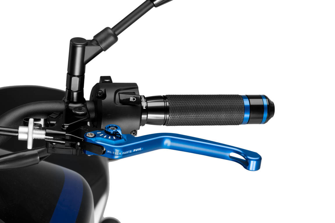 Puig Unfoldable Clutch Lever 3.0. C/Blue Selector C/Blu