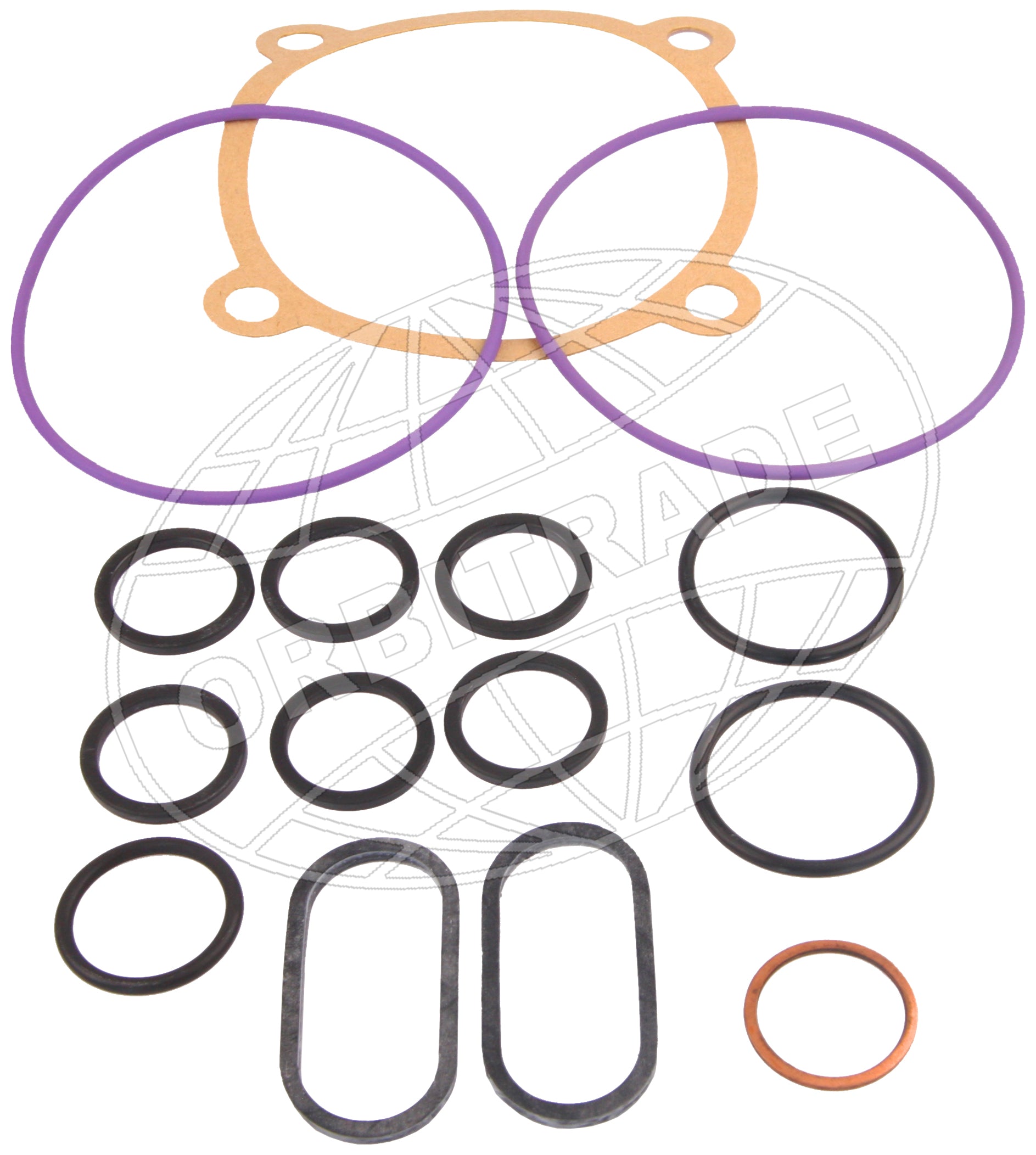 Orbitrade, Gasket set oil cooler