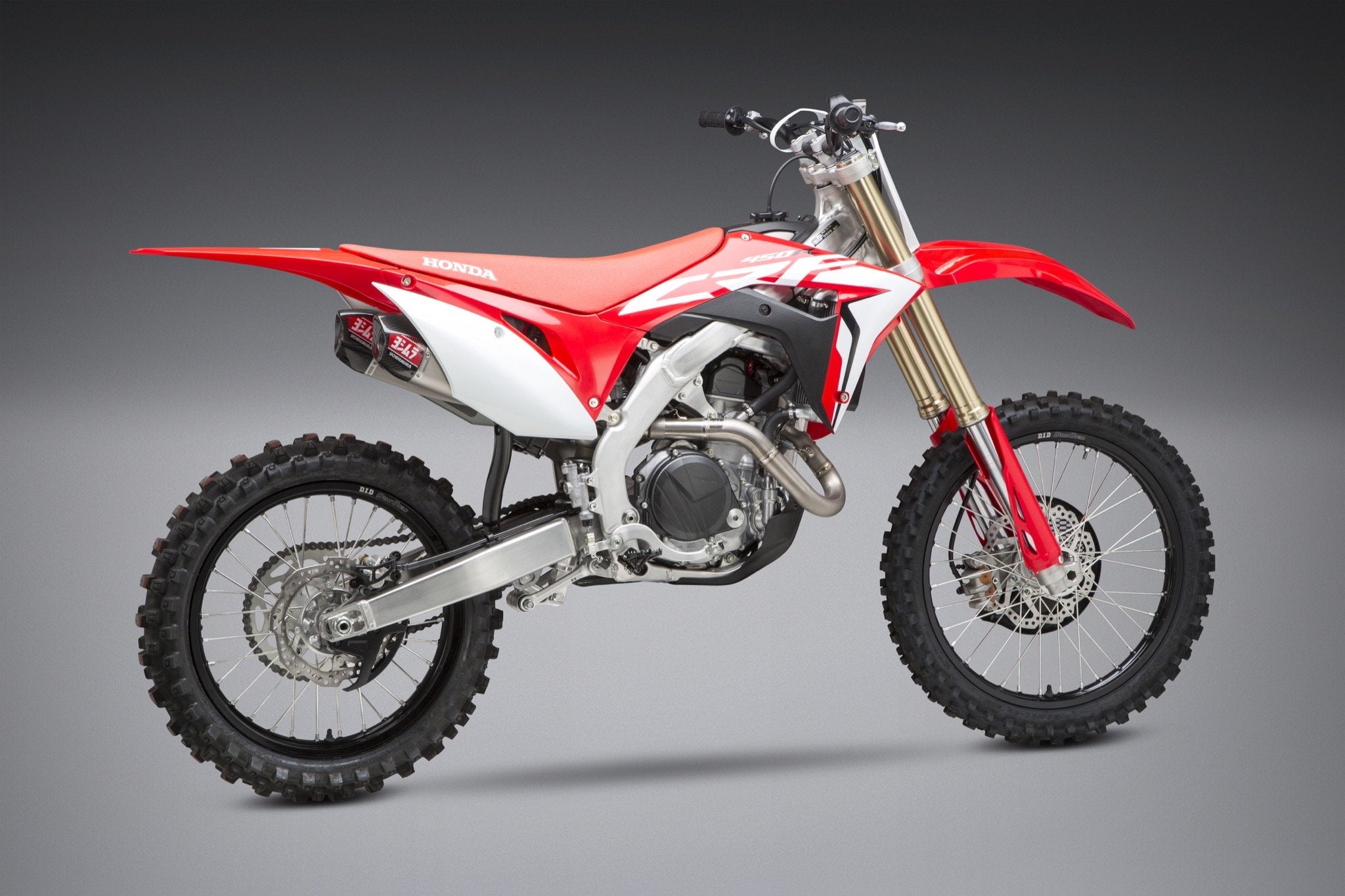 Yoshimura Full System Honda Crf450R/Rx 2017-20 Signature Rs-9T Fs Ti-Ti-Cf