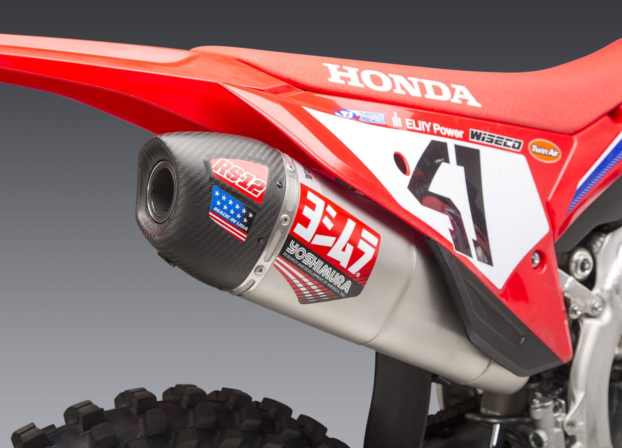 Yoshimura Slip-On Honda CRF250R 2022 RS-12 SO SS/SS/CF