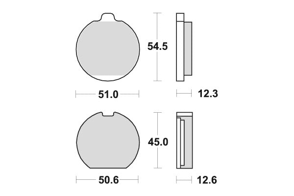 Sbs Jarrupalat Ceramic Taakse