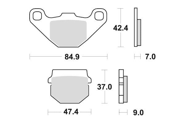 Sbs Jarrupalat Racing Sintered