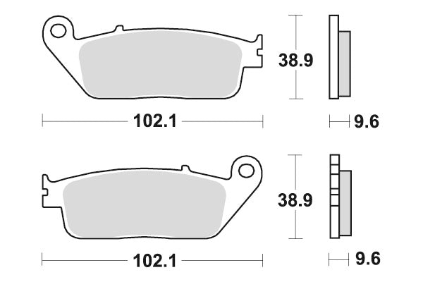 Sbs Jarrupalat Sintered Replaced with 23-700HS