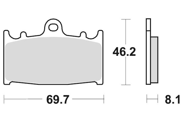 Sbs Jarrupalat Racing Sintered