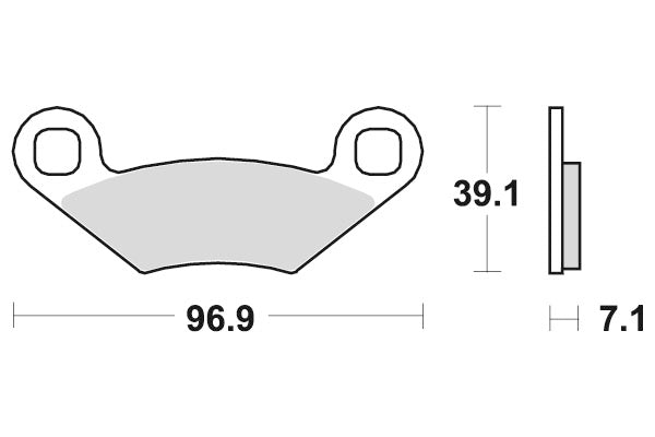 Sbs Jarrupalat Sintered Atv