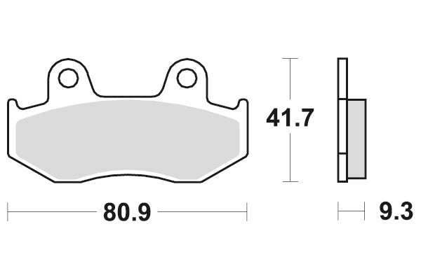 Sbs Jarrupalat Racing Sintered