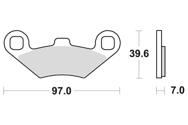Sbs Jarrupalat Racing Sintered